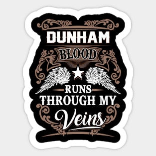 Dunham Sticker